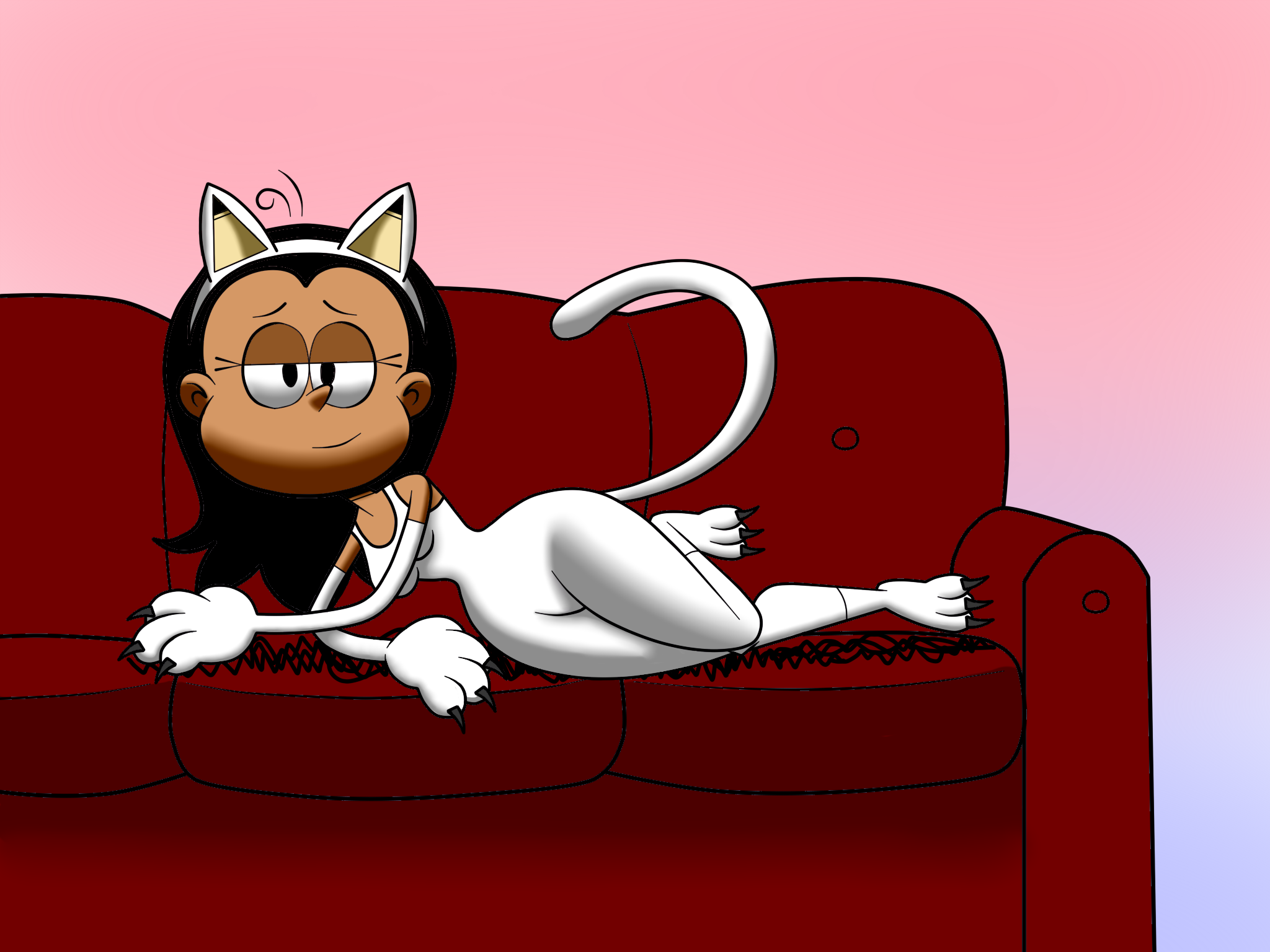 Commission: Blanco Gato