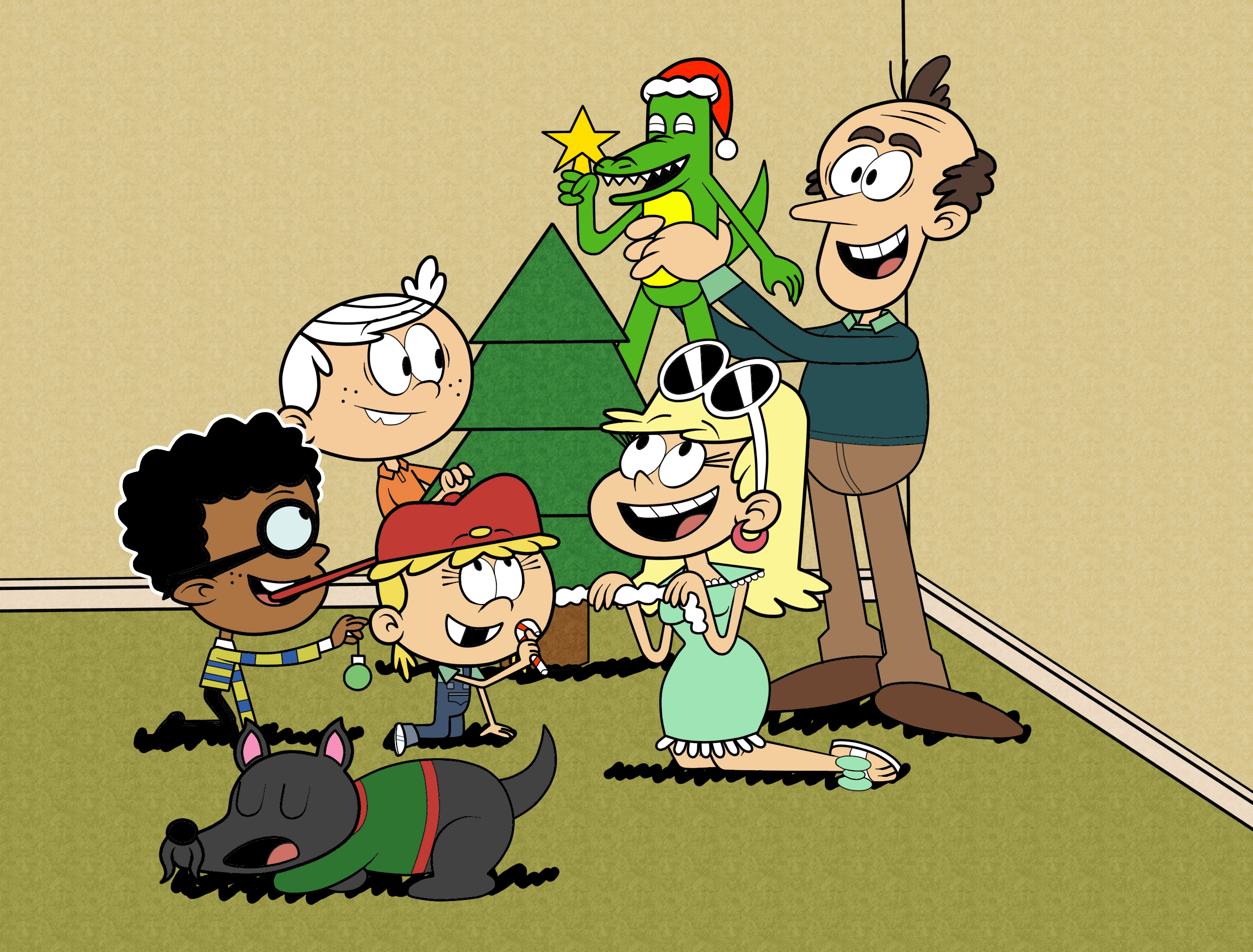 Commission: Deck The Tree