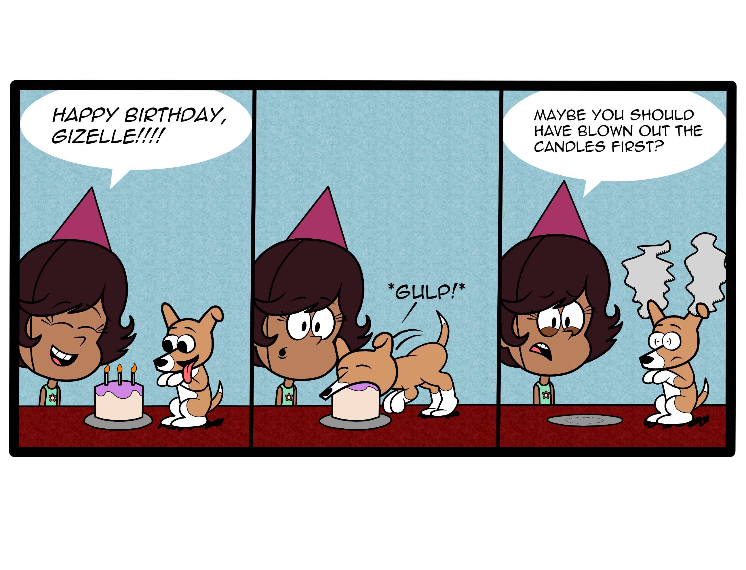 Commission: Gizelle's B-Day