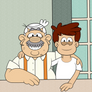 Commission: Grandfather N Son