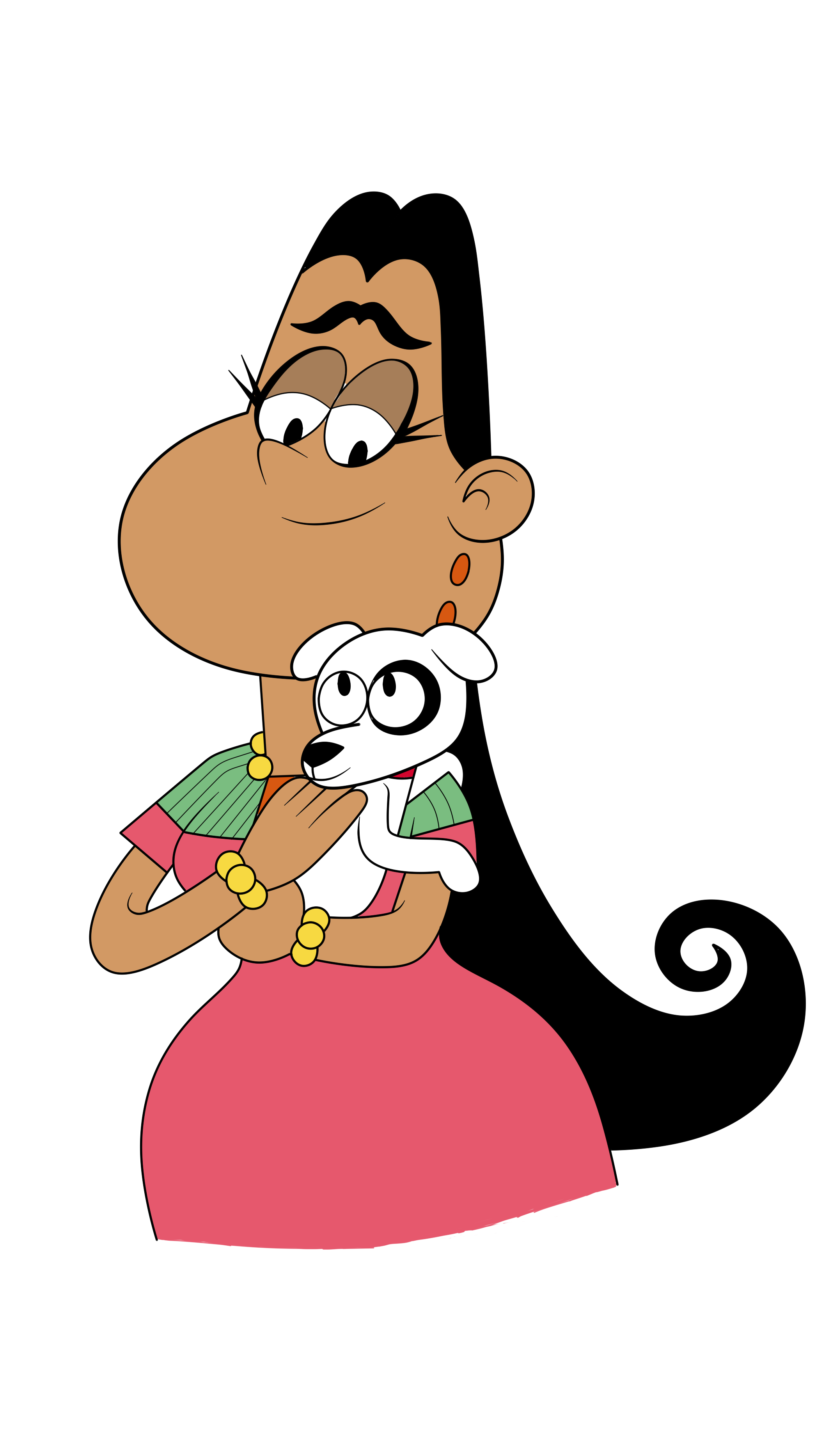 Commission: Una Mujer Y Su Perro