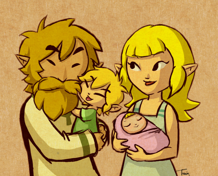 Link and Aryll's Parents