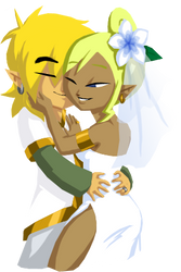 Link+Tetra: Just Married