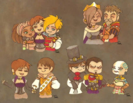 Fable III Chibi Pairings