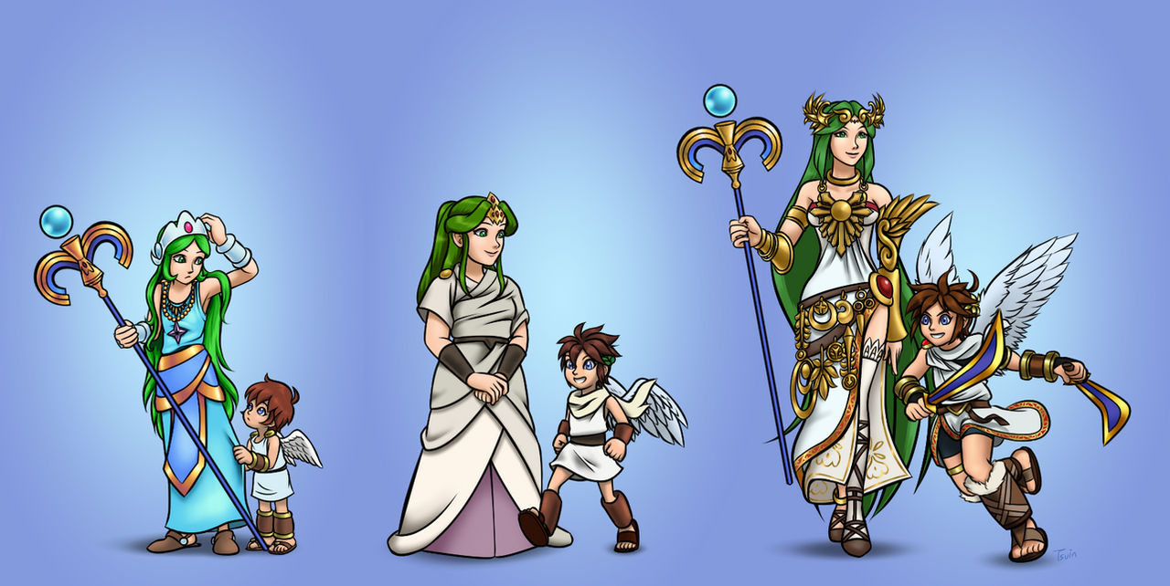 Kid Icarus: Throughout The Years by BeagleTsuin on DeviantArt