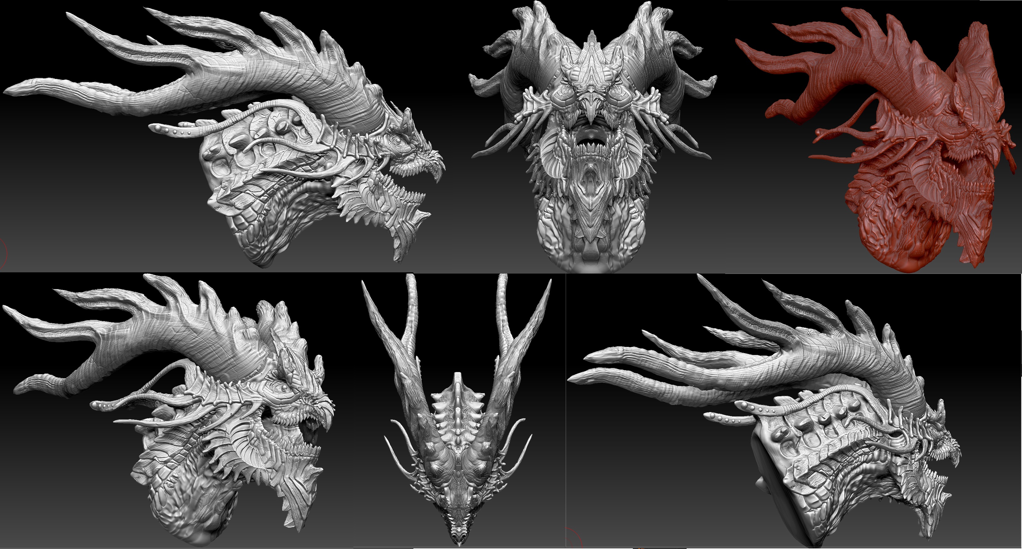 New 3D dragon by Dragonio3 on DeviantArt