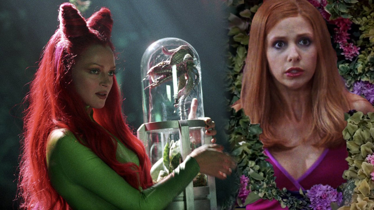 Poison Ivy Captures Daphne in her Vines (No Gag)