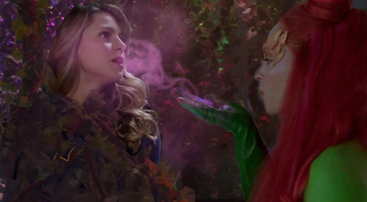 Supergirl becomes Ivy's Slave