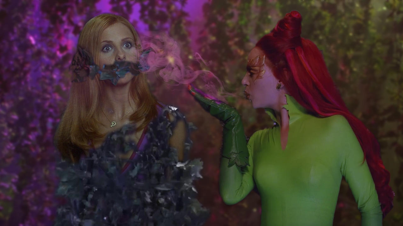 Daphne Trapped by Poison Ivy