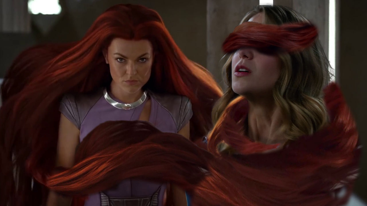 Supergirl Blinded by Medussa