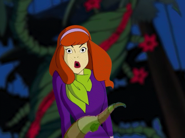 Daphne squeezed by Ivys Vines