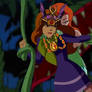 Poison Ivy Introduces Daphne to her Plants