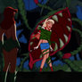 Supergirl vs Ivy BTAS