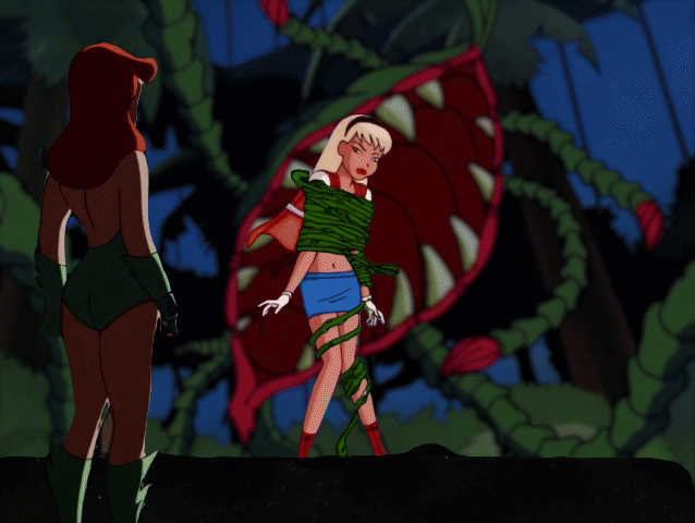 Supergirl vs Ivy BTAS