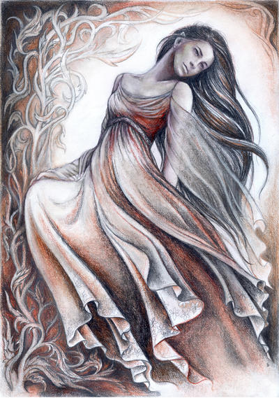 Luthien Tinuviel by JankaLateckova