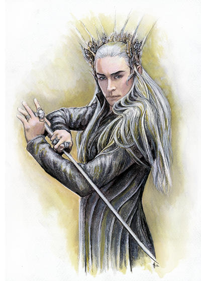 Thranduil by JankaLateckova