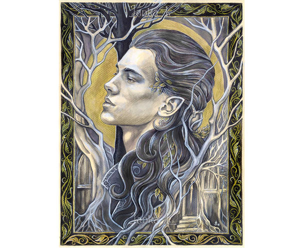Elven Lord portrait by JankaLateckova on DeviantArt