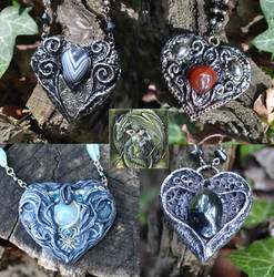 Heart pendants 2