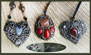 Handmade Romantic Pendants