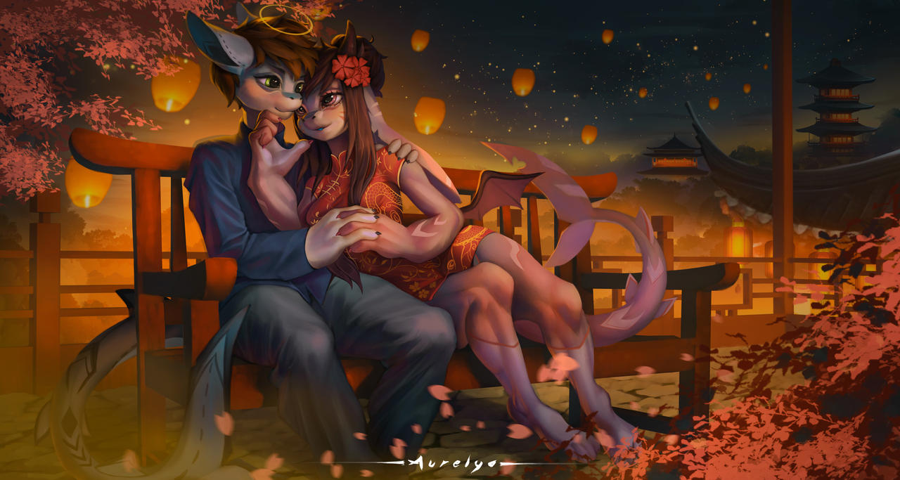 Deviantart Fa Commission (FA) by Aurelya-art on DeviantArt
