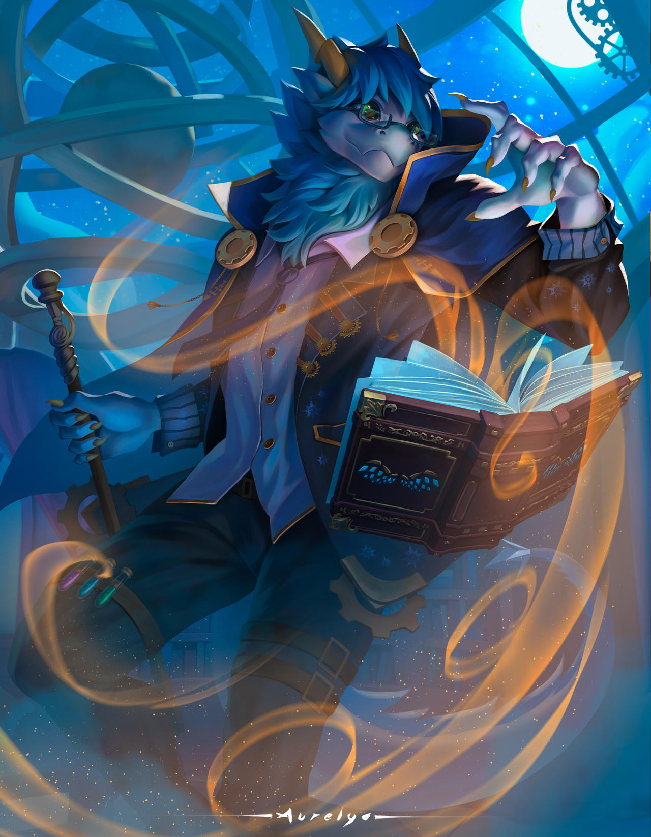 Deviantart Fa Commission (FA) by Aurelya-art on DeviantArt