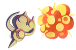 Baltoy used explosion! by DragonchildX
