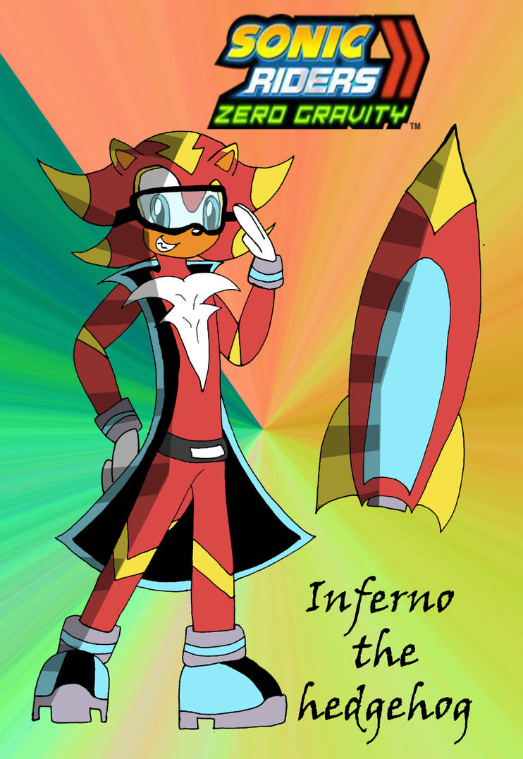 Inferno Rider Drawing Inferno in Sonic Riders2 by sheenathehedgehog on DeviantArt