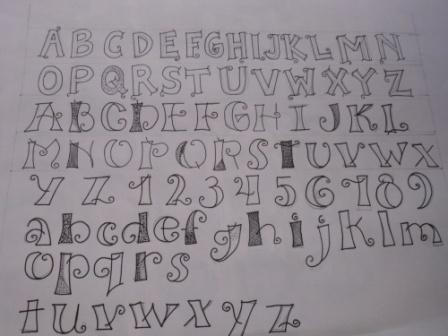 A study in lettering