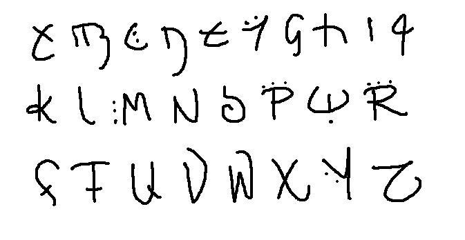 Mage Math Letters Mage Alphabet by Irish-beauty91 on DeviantArt
