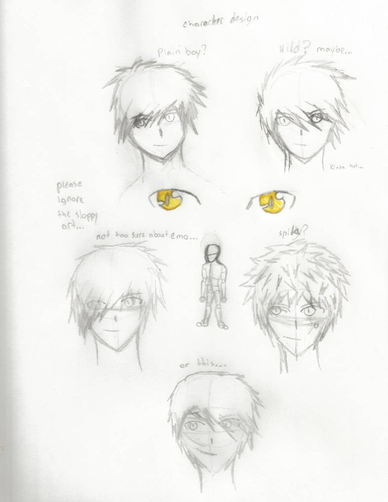 Boring character design.... by EclipseSword on DeviantArt
