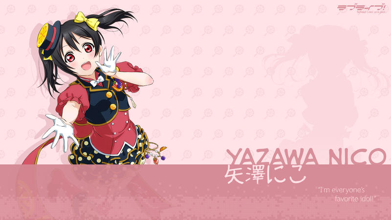 Yazawa Nico Wallpaper - 01 by chiiratiramisu on DeviantArt