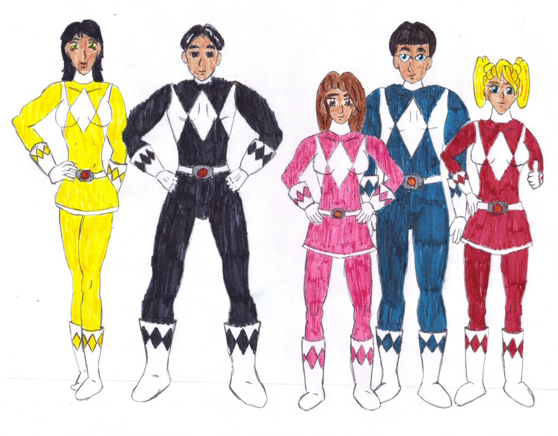 Power Rangers by Zoe-the-Pink-Ranger on DeviantArt
