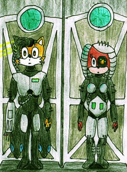 Tails and Tikal Borg