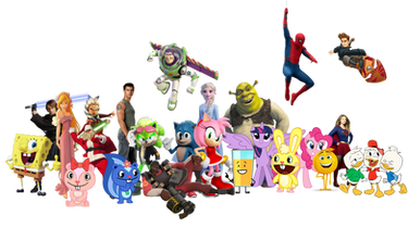 The Animated Movie 2: TSP (2014) Characters