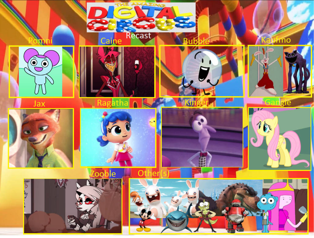 Cicus Meme The Amazing Digital Circus Recast Meme by UnitedSaint on DeviantArt