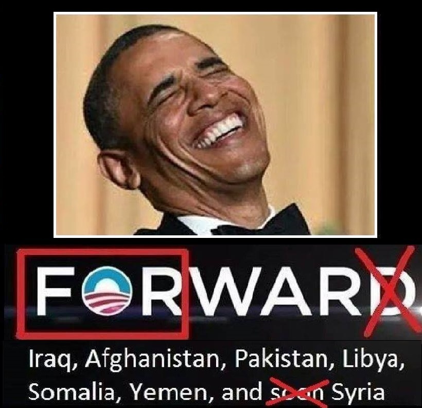 Obama ForWARd to Syria