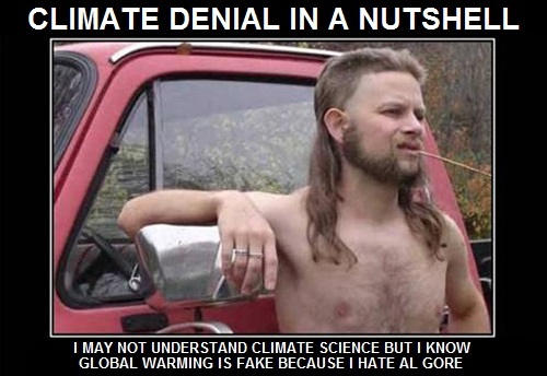 Climate Denial in a Nutshell by Valendale