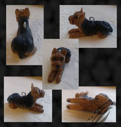 Yorkie Small Sculpture