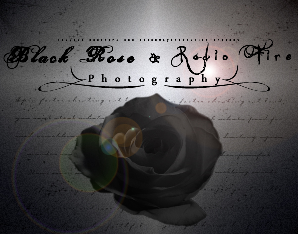 Black Rose and Radio Fire by BRRFphotography