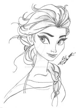 Elsa Sketch - Frozen