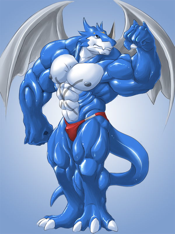 EXVeemon giga muscle