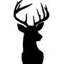 Deer-head-silhouette