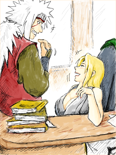 Jiraiya and Tsunade