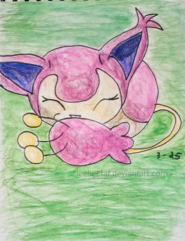 Skitty Asleep