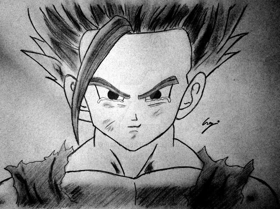 Crying Gohan by DE7NUL on DeviantArt