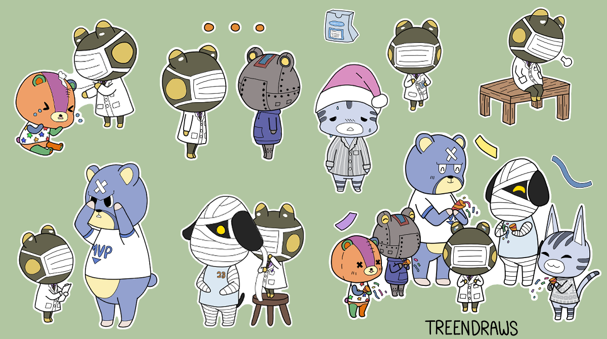 Animalcrossing Doctor Rabbit Animal Crossing Doctor by TreenDraws on DeviantArt