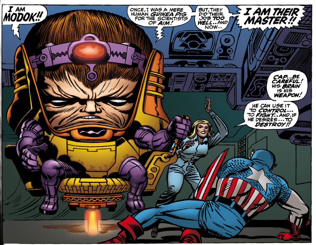 Modok First Appearance Modoks 1st appearance by MotU85 on DeviantArt
