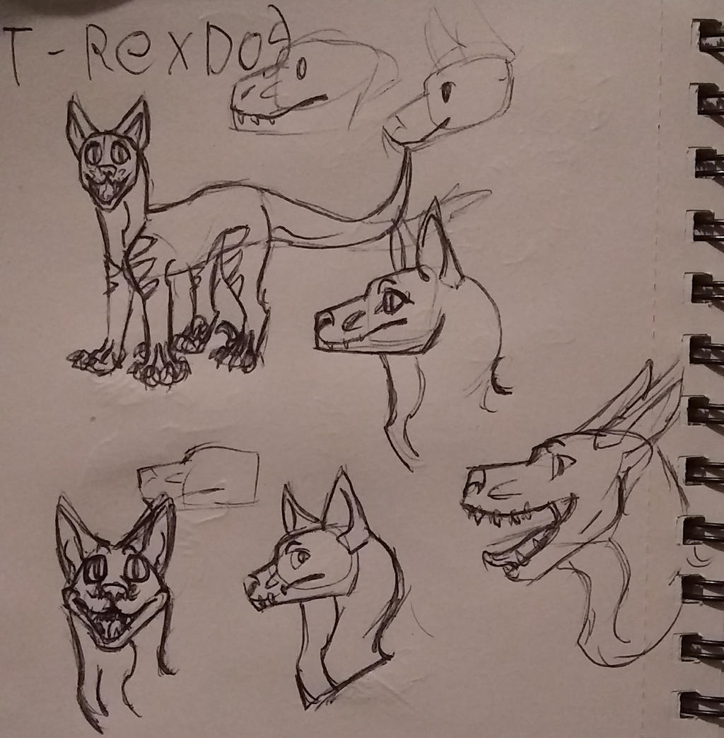 T-Rex Dog by Cattronic on DeviantArt