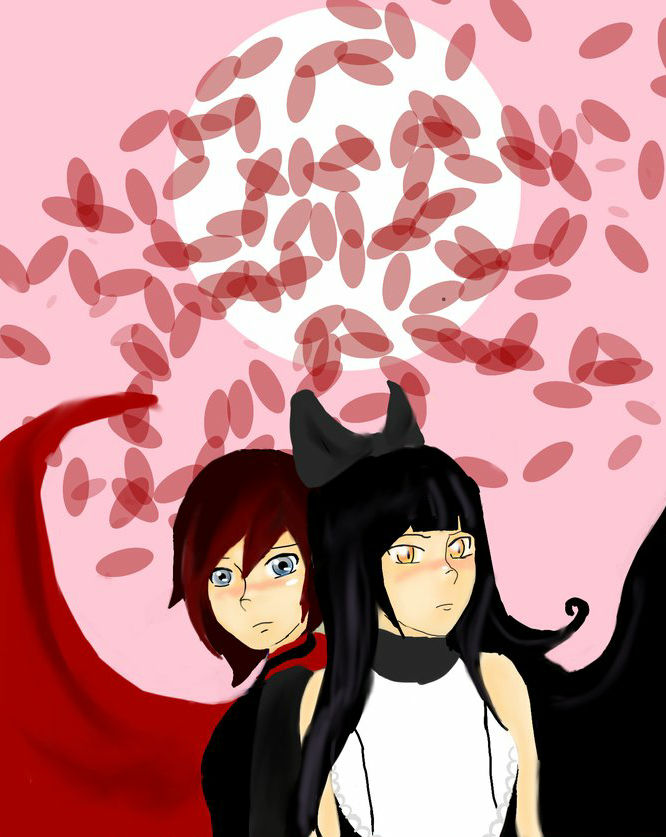 Rwby Ruby and Blake by MittenRocket on DeviantArt