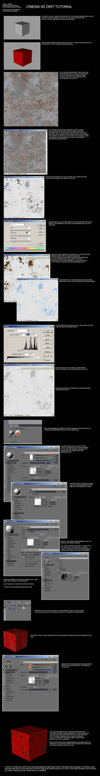 Cinema 4d- Dirt Tutorial by Centercore on DeviantArt